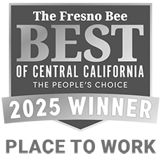 Ganador de BEST of Central California 2025 de The Fresno Bee en lugares para trabajar